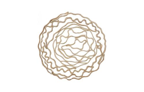 Phillips Collection Vine Wall Flower, Bleached Large Accent