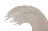 Phillips Collection Swoop , Bleached Wood Small Wall Art
