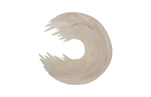 Phillips Collection Swoop , Bleached Wood Small Wall Art
