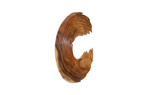Phillips Collection Swoop , Natural Wood Large Wall Art