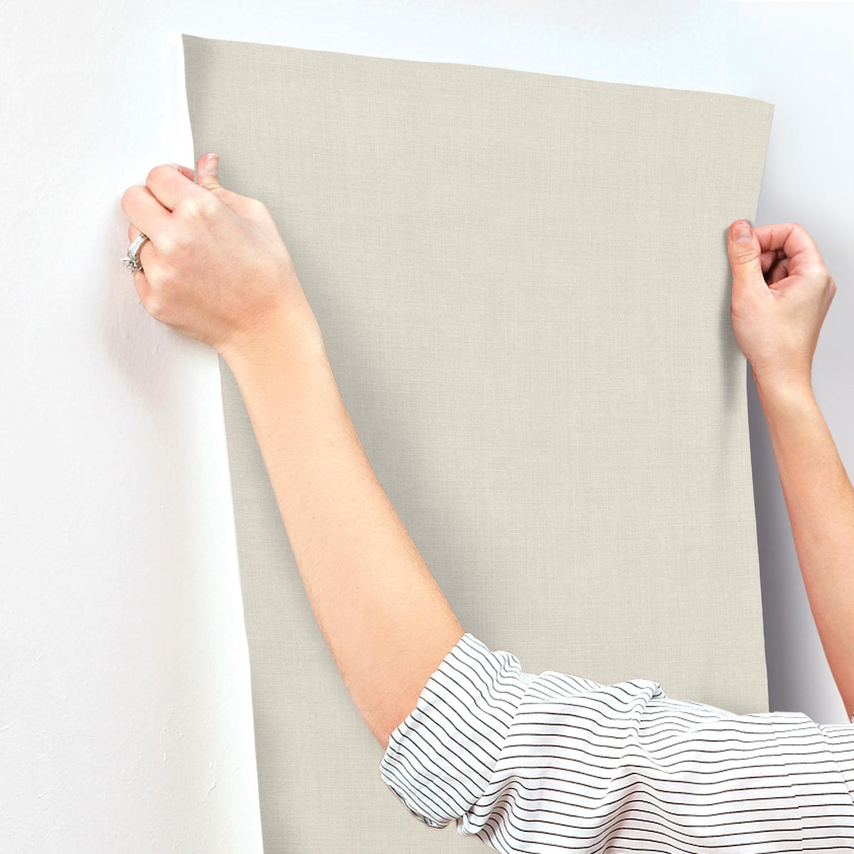 A-Street Prints Midolin Ash Texture Wallpaper