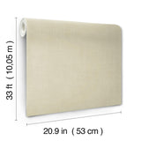 A-Street Prints Midolin Khaki Texture Wallpaper