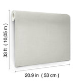 A-Street Prints Midolin Sterling Texture Wallpaper