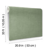 A-Street Prints Midolin Moss Texture Wallpaper