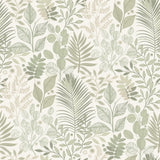 A-Street Prints Ängslycka Green Forest Botanicals Wallpaper