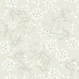 A-Street Prints Paradis Dove Bouquet Toss Wallpaper