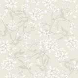 A-Street Prints Paradis Dove Bouquet Toss Wallpaper