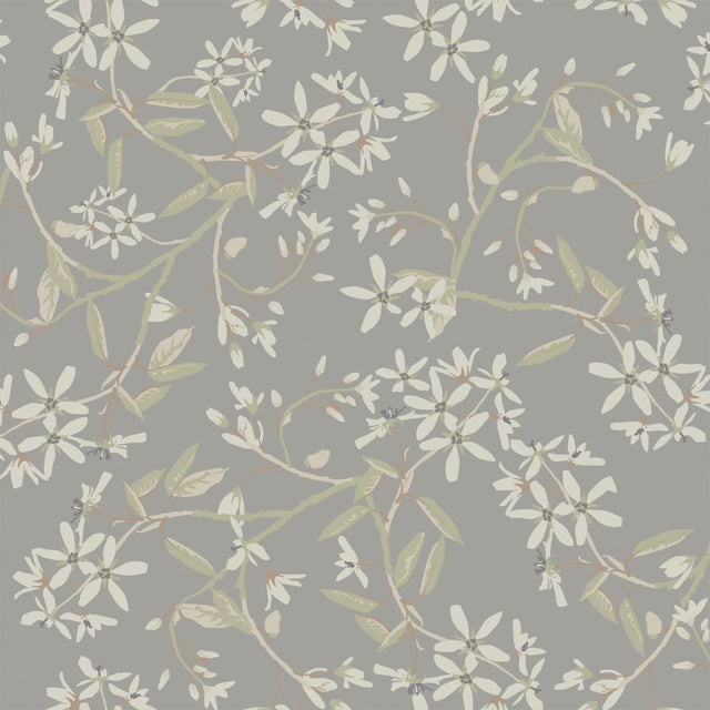 A-Street Prints Paradis Slate Bouquet Toss Wallpaper