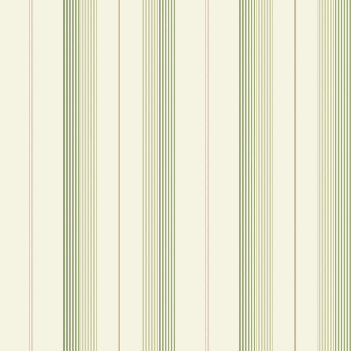 A-Street Prints Herrgård Green Stripe Wallpaper