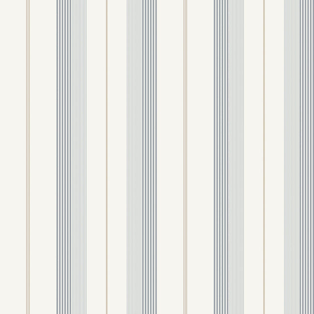 A-Street Prints Herrgård Light Blue Stripe Wallpaper