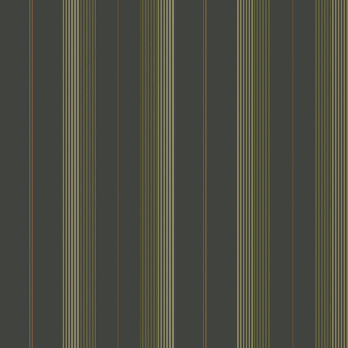 A-Street Prints Herrgård Black Stripe Wallpaper