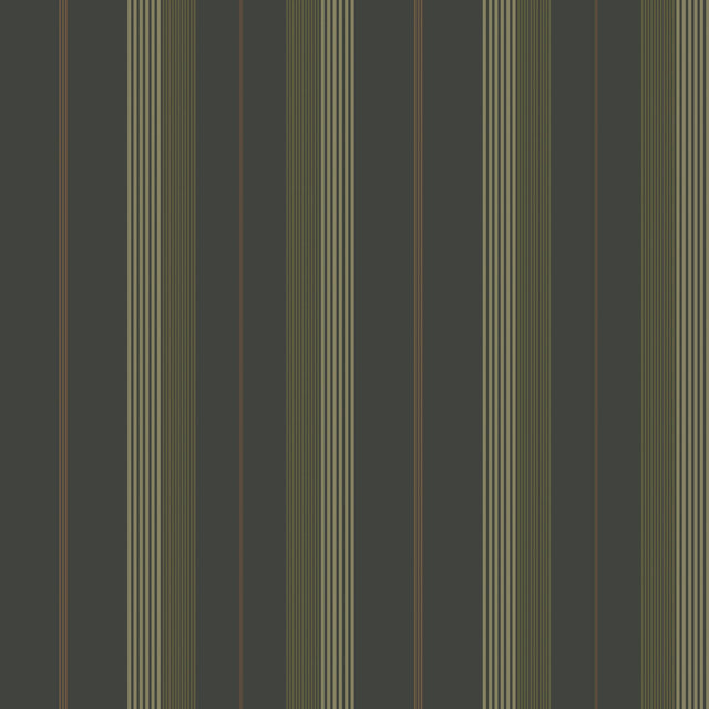 A-Street Prints Herrgård Black Stripe Wallpaper
