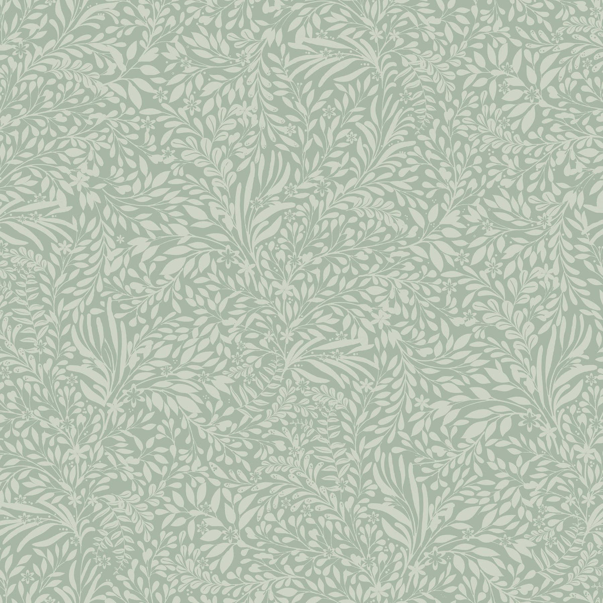A-Street Prints Kristina Teal Botanical Wallpaper