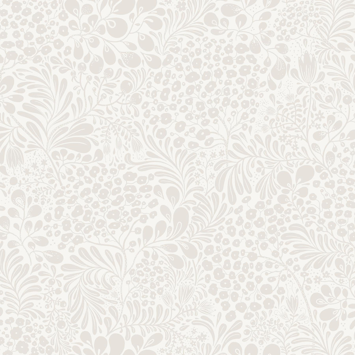 A-Street Prints Siv Dove Botanical Wallpaper
