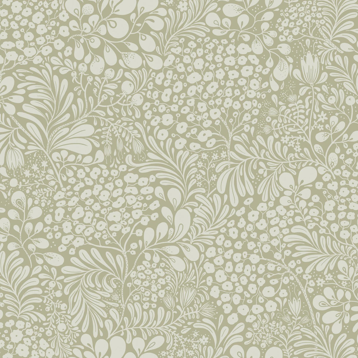 A-Street Prints Siv Sage Botanical Wallpaper