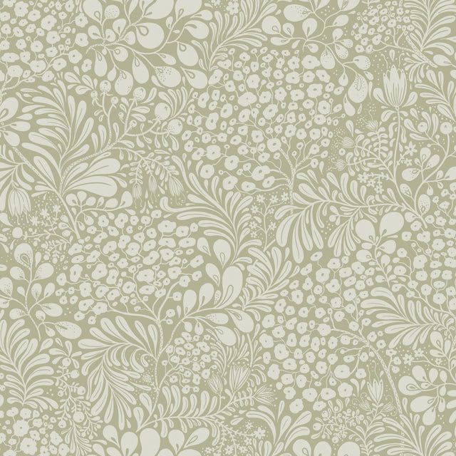A-Street Prints Siv Sage Botanical Wallpaper