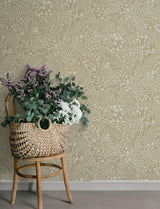 A-Street Prints Siv Chestnut Botanical Wallpaper