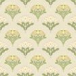 A-Street Prints Maj Light Grey Floral Damask Wallpaper