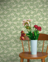 A-Street Prints Maggan Jade Floral Trail Wallpaper