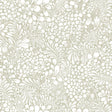 A-Street Prints Siv Dark Grey Botanical Wallpaper