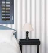 Galerie G67565 Smart Stripes 3 Napkin Stripe Blue Wallpaper G67565 Blue Wallpaper