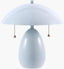 Livabliss Umberis UMBS-003 12"H x 11"W x 11"D Table Lighting