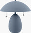 Livabliss Umberis UMBS-007 12"H x 11"W x 11"D Table Lighting