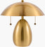 Livabliss Umberis UMBS-010 12"H x 11"W x 11"D Table Lighting