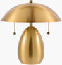 Livabliss Umberis UMBS-010 12"H x 11"W x 11"D Table Lighting