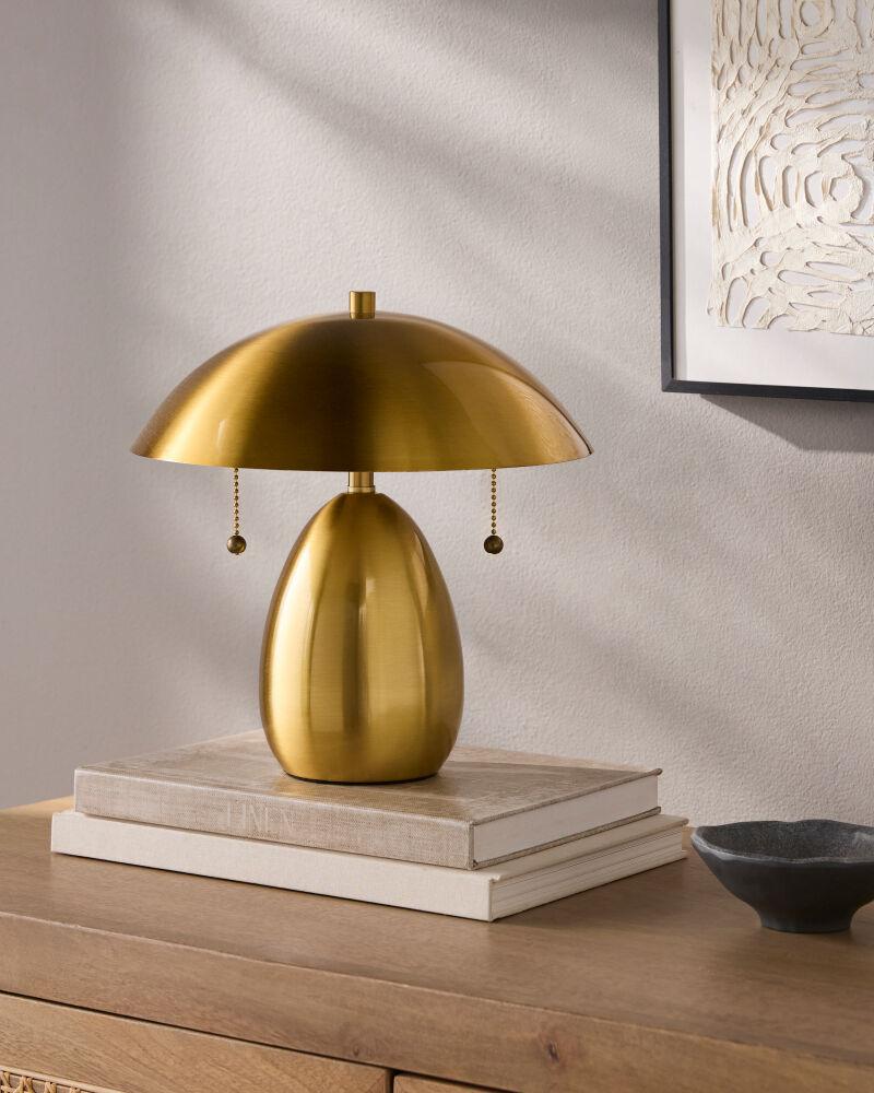 Livabliss Umberis UMBS-010 12"H x 11"W x 11"D Table Lighting