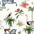 Seabrook Merry Go Round Cream Wallpaper