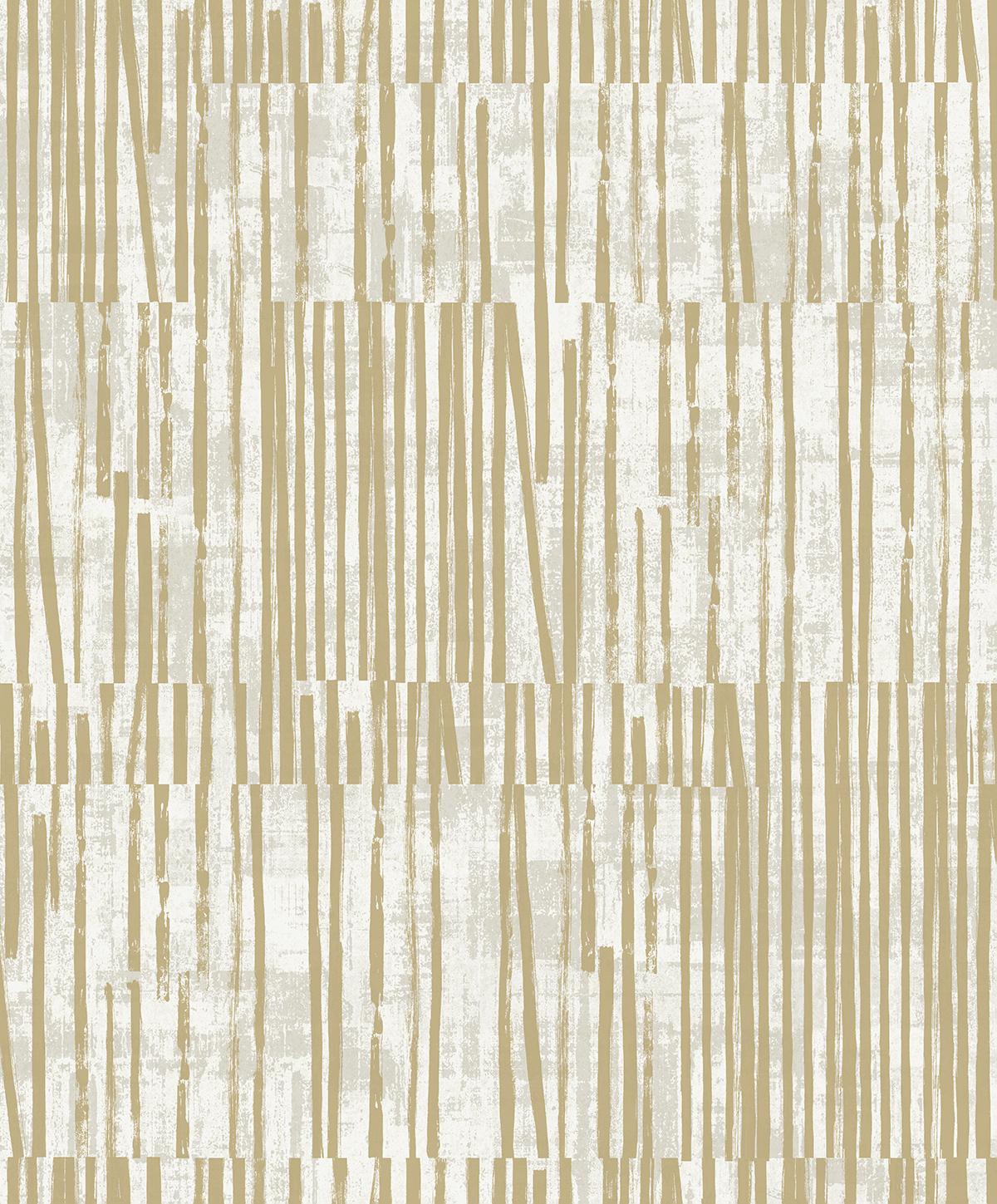 Seabrook Serapha Lines Honey Wallpaper