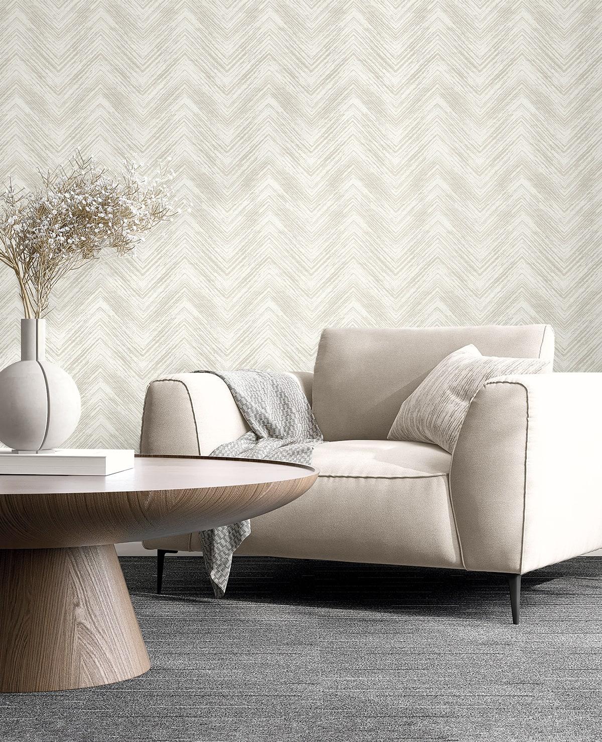 Seabrook Elisiana Buttercream Wallpaper
