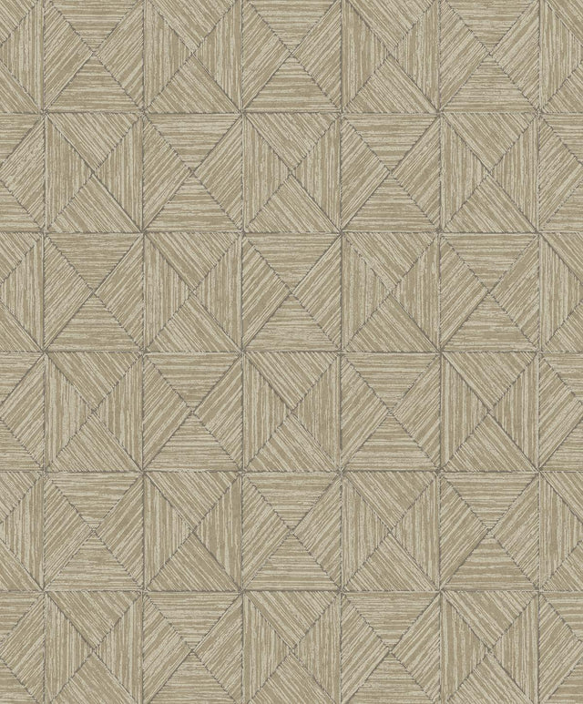 Seabrook Lunoria Burlap Wallpaper