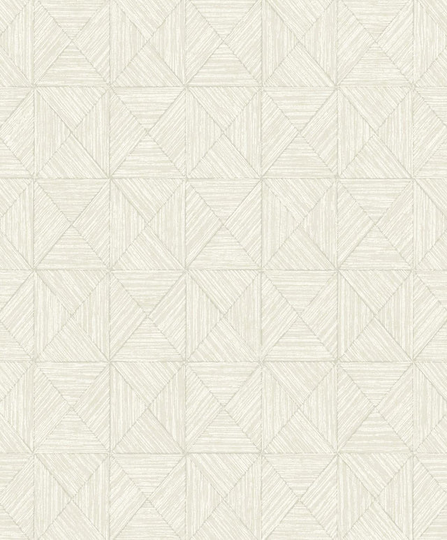 Seabrook Lunoria Oatmeal Wallpaper