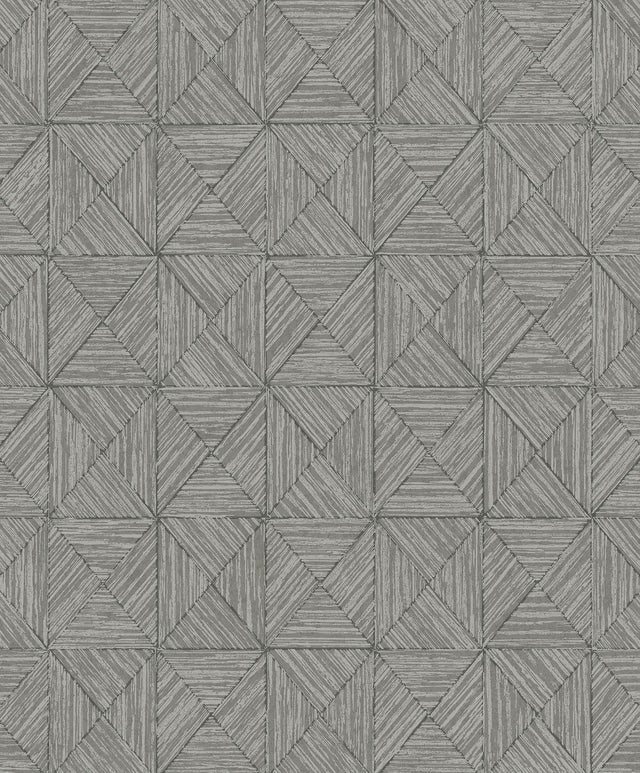 Seabrook Lunoria Cement Wallpaper