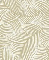 Seabrook Zephyra Palms Golden Glitz with Glass Beads Wallpaper