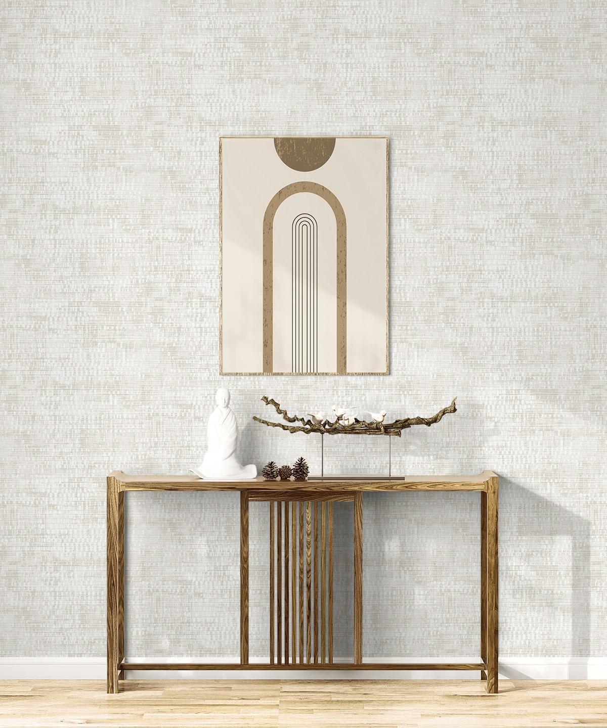 Seabrook Nimbus Coconut Wallpaper