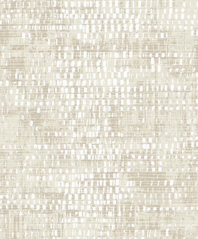 Seabrook Nimbus Oat Wallpaper