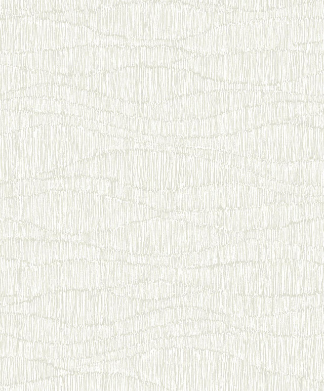 Seabrook Tatiana Waves Chalk Wallpaper