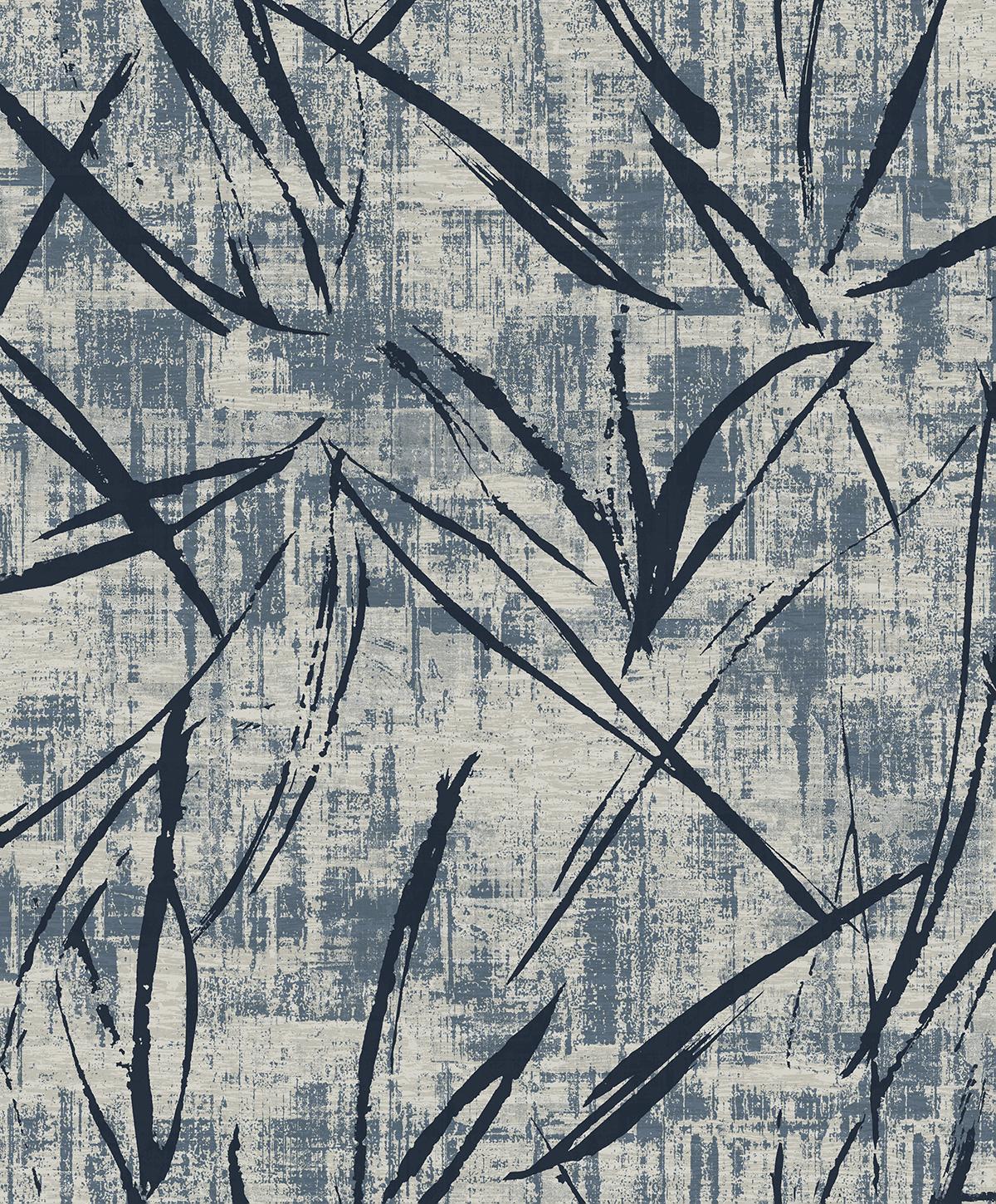Seabrook Luneth Aegean Blue Wallpaper