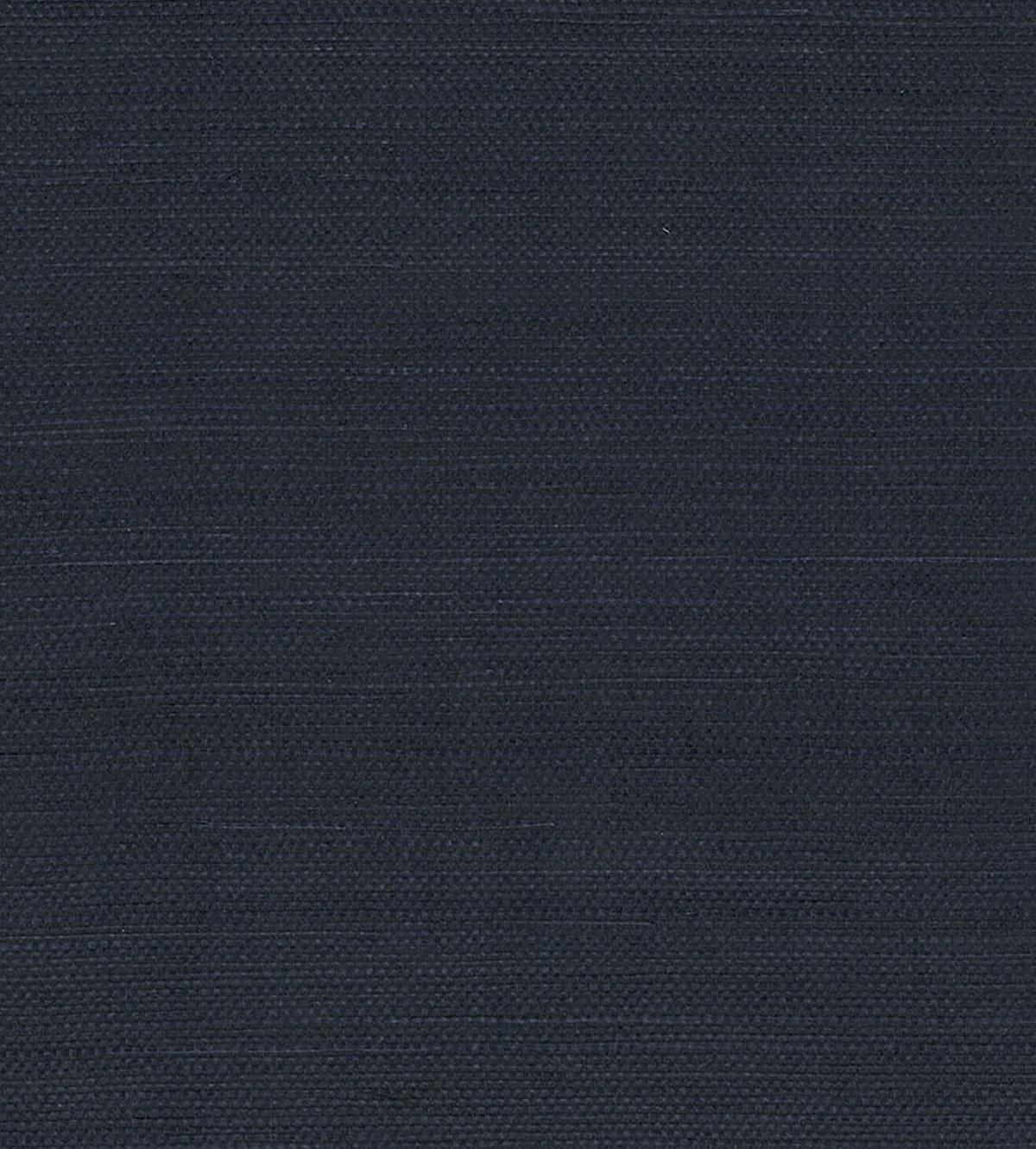 Seabrook Sisal Midnight Blue Wallpaper