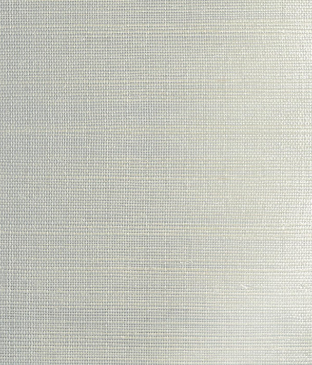 Seabrook Bleached Sisal Platinum Silver Wallpaper
