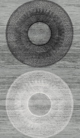 Seabrook Large Circle Monochrome Wallpaper