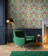 Seabrook Floral Garden Spring Bloom Wallpaper