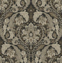 Seabrook Thornton Vintage Damask Cliffside Wallpaper