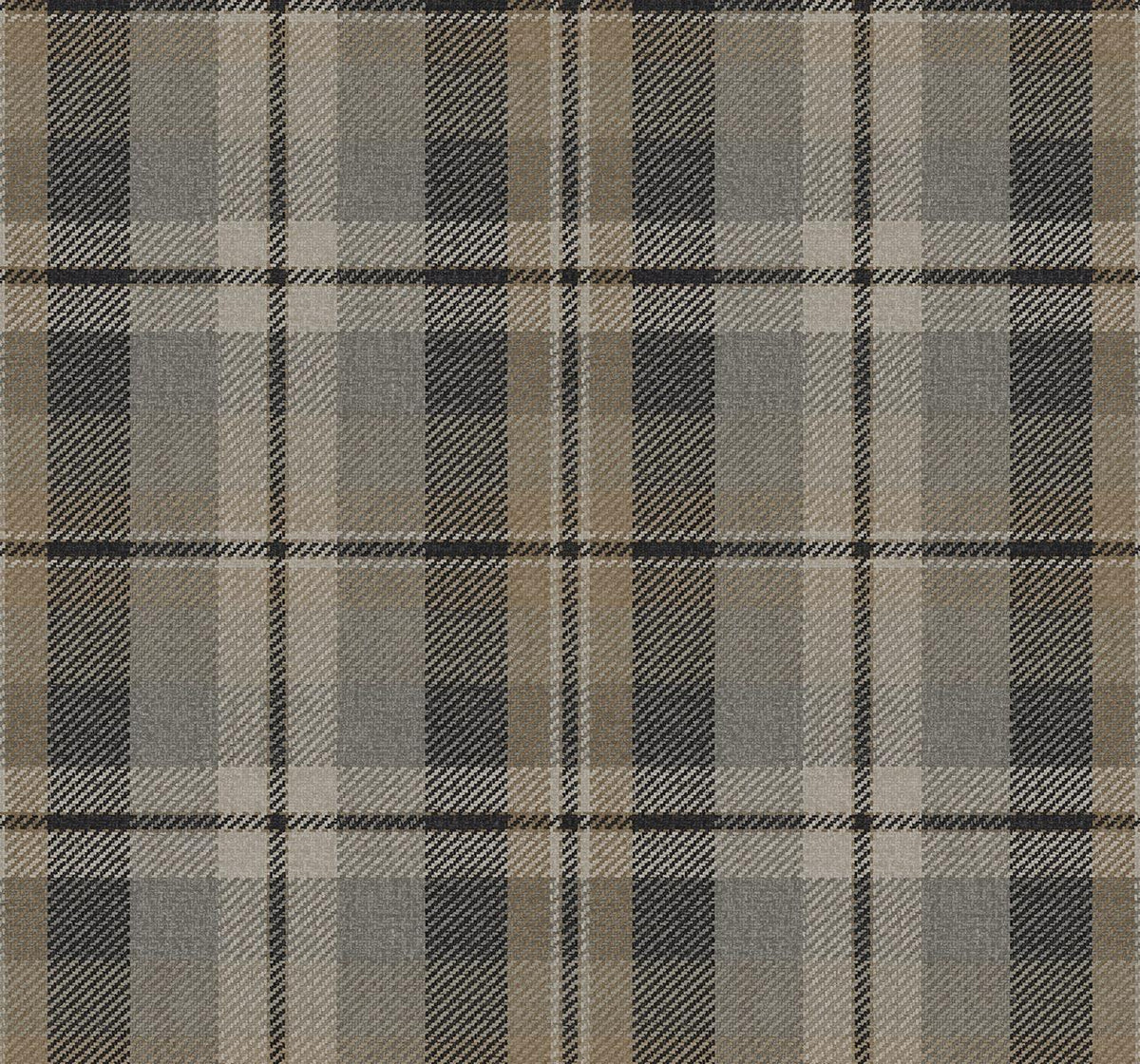 Seabrook Thornbury Tailored Plaid Cliffside Wallpaper