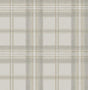 Seabrook Herringbone Plaid Frosted Calcutta Wallpaper