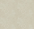 Seabrook Marigold Garden Neutral Wallpaper