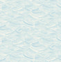 Seabrook Bayside Waves Sky Blue Wallpaper